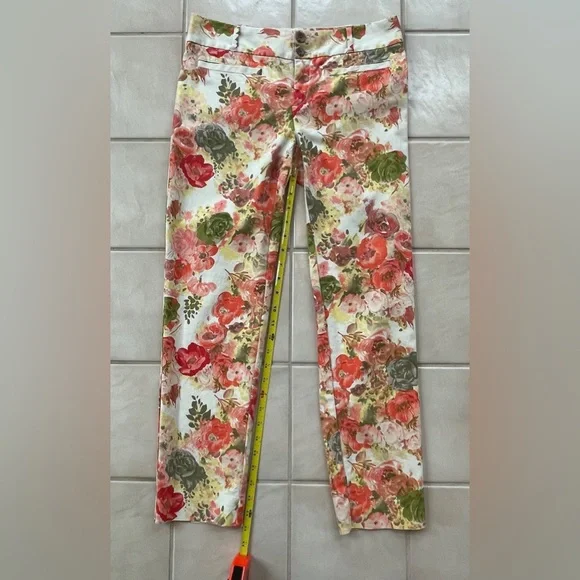 Anthropologie Cartonnier Floral “Charlie” Pants - US Size 4 - Picture 5 of 7